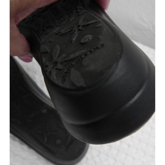 Fly Flot Blue Mesh Slide Sandals Women’s Anti-Shock Wedge Slip On Size EU 37 US - Picture 10 of 10